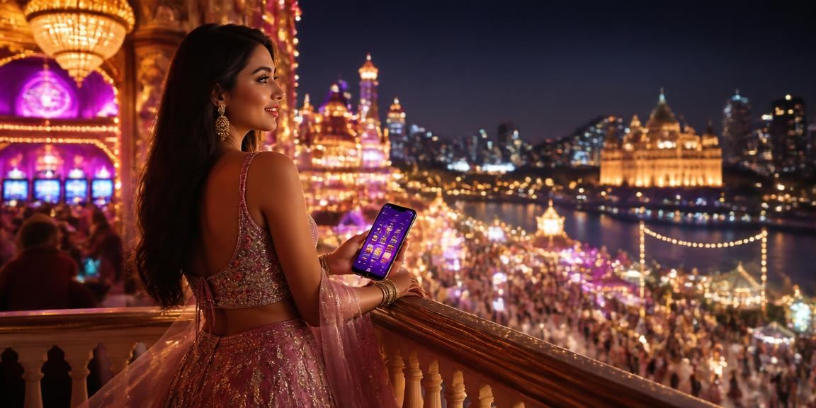 Mobile payment options inspired by Bollywood theme